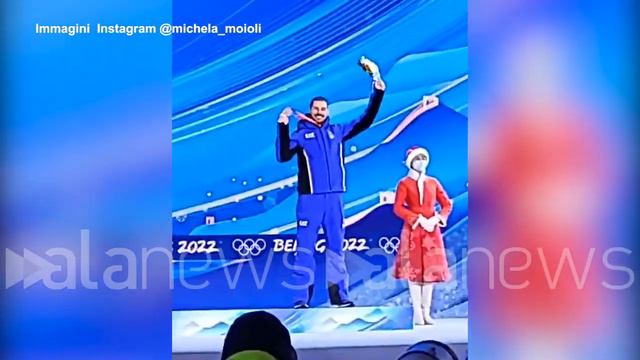 Pechino 2022, bronzo di Visintin nello snowboardcross: esulta anche Michela Moioli смотреть онлайн