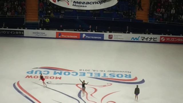 Гран-при Ростелеком кап 2018. Одиночницы представление. Турсынбаева, Загитова, Самодурова смотреть онлайн