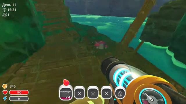 Взорвали медового гордо! Получили золотой плорт. Slime Rancher. смотреть онлайн