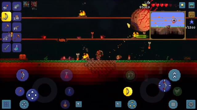 How to terraria series ep3 eye of Cthulu taken down смотреть онлайн