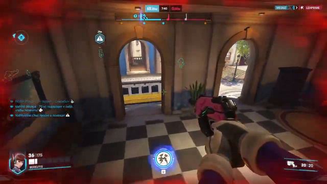 Overwatch D.va gameplay смотреть онлайн