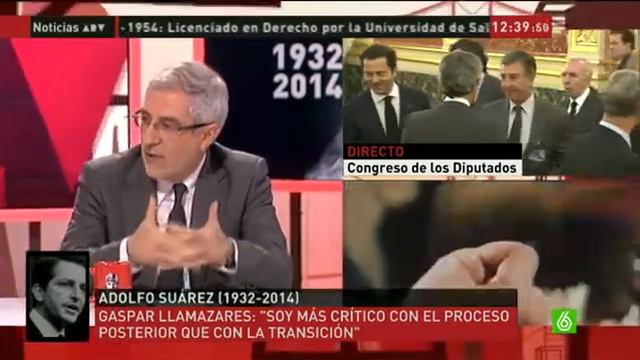 Adolfo Suárez - Llamazares: "Quien hizo la mayor concesión en la Transición fue el PCE" смотреть онлайн