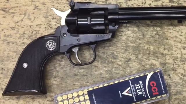 Ruger 22 LR 22 WMR Revolver Test Sept 2014