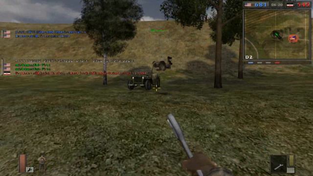 Battlefield 1942 - Funny jeep stunts (Market Garden) смотреть онлайн