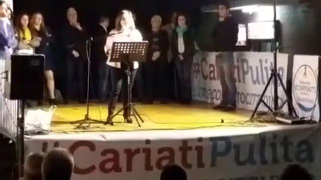 Comizio apertura campagna elettorale - ASSUNTA SCORPINITI candidata a Sindaco смотреть онлайн