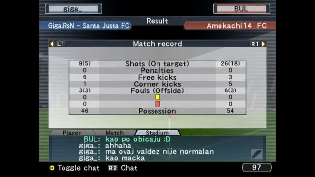 Amokachi VS Giga (finale fr kup) смотреть онлайн