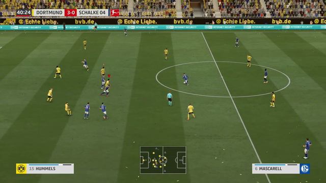 FIFA 21 - Borussia Dortmund vs. FC Schalke 04 @ Signal Iduna Park смотреть онлайн