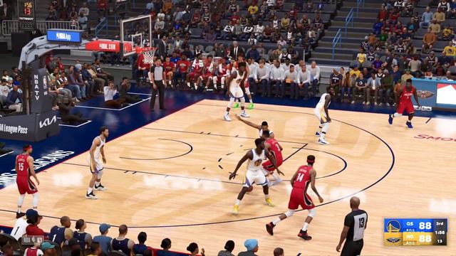 WARRIORS vs PELICANS | NBA 2K23 (PS5 UHD) смотреть онлайн