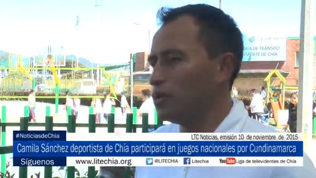 Camila Sánchez deportista de Chía participará en juegos nacionales por Cundinamarca смотреть онлайн