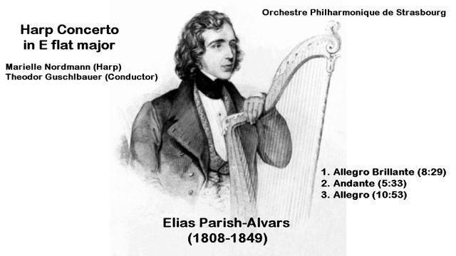 Elias Parish-Alvars (1808-1849) - Harp Concerto in E flat major смотреть онлайн