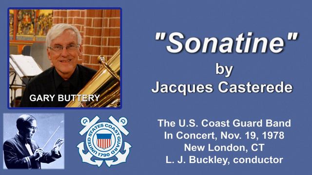 Gary Buttery, Tuba: "Sonatine" by Jacques Casterede. Live in Concert, Nov. 19, 1978 смотреть онлайн