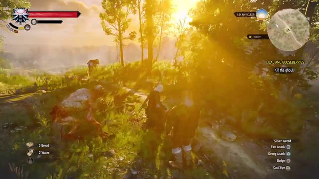The Witcher 3: WIld Hunt (Prologue) Starting A New Game смотреть онлайн