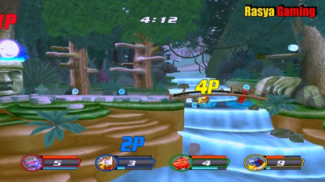 DIGIMON RUMBLE ARENA 2 - GUILMON, FLAMEMON, AGUMON, BLACK AGUMON смотреть онлайн