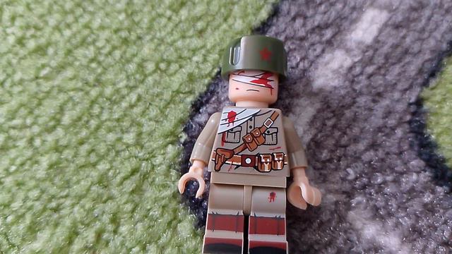 распаковка Лего советских солдат
