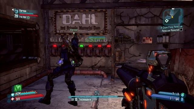 Borderlands 2 Tutorial - Open Jail Cell 4 - A Dam Fine Rescue смотреть онлайн