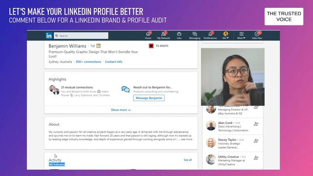 More LinkedIn Profile Review Tips From A Top LinkedIn Influencer смотреть онлайн