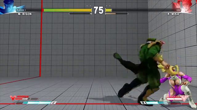 STREET FIGHTER V mr bison vs rainbow mika смотреть онлайн