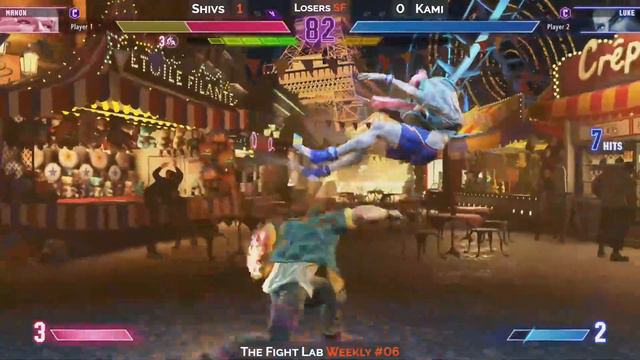 OFFLINE Street Fighter 6 Weekly #6 - Shivs (Manon) Vs Kami (Luke) - LOSERS SEMI-FINALS смотреть онлайн