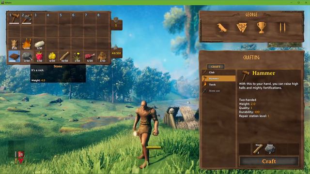 Valheim - How To Craft A Workbench смотреть онлайн