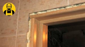 Установка двери только на пену! Очень простой способ!