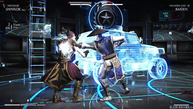 Mortal Kombat x Tekli Mücadele Shinnok vs Raiden смотреть онлайн