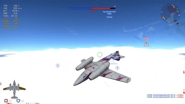 [Dreamcast gamer]War Thunder: รีวิว Me 262 A-1a Schwalbe อินทรีเหล็ก смотреть онлайн