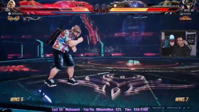 DSP Gets 0-22 Tekken 8 RAGE Salty Meltdown Best Moments смотреть онлайн