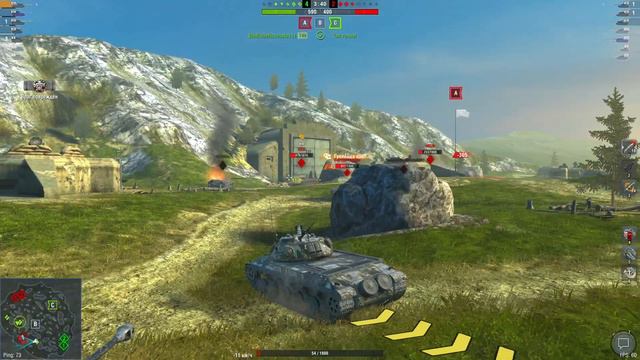 World of Tanks Blitz Тестирую свой первый Премиум танк 9 уровня смотреть онлайн