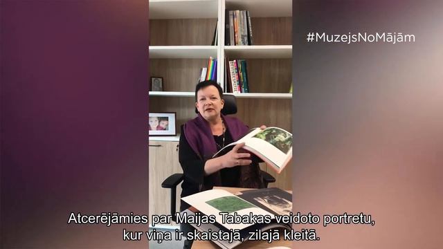 #MuzejsNoMājām: Astrīda Rogule stāsta par Bēmas kundzes dāvinājumu muzejam смотреть онлайн