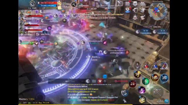 Lineage 2 Revolution: Castle Siege - 3vs1 - Transcedence Vs RoyalClub Dynasty Fira (Epic Win) смотреть онлайн