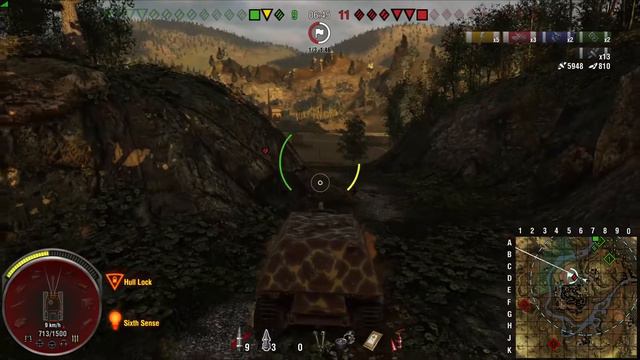 WoT Console Ferdinand Bottom Tier Ace смотреть онлайн