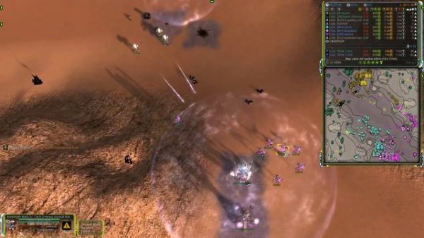Supreme Commander [250] 4v4 Как поджарить робота на песке