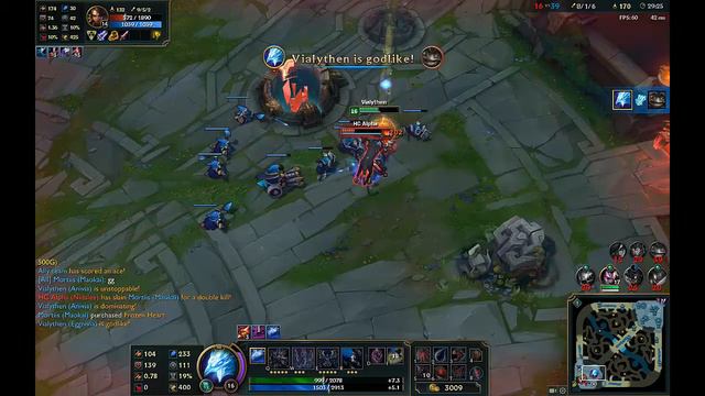ANIVIA SPELLVAMP UNOFFICIAL HEXAKILL!!! смотреть онлайн