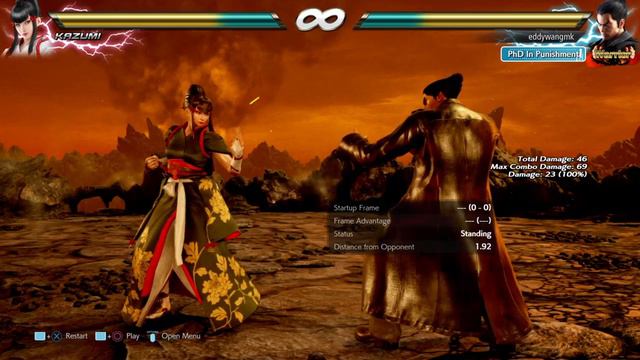 TEKKEN™7 - Kazuya's Mist Step Utility