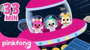 Rocket Song and more | +Compilation | Space Song | Planet Song | Pinkfong Songs for Children