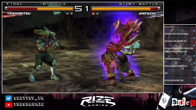 TEKKEN 5: Jinpachi gets scammed! (Day 3) смотреть онлайн