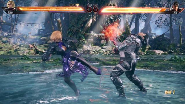 Tekken 8 demo - Nina vs Jin смотреть онлайн
