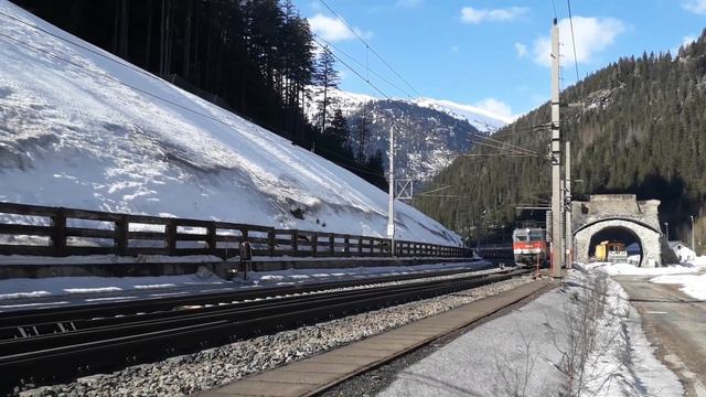 Die Autoschleuse der Tauernbahn смотреть онлайн
