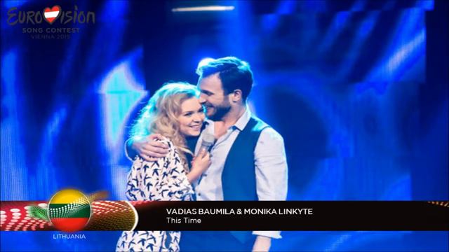 Vadias Baumila & Monika Linkyte - This Time | Eurovision 2015 - Lithuania смотреть онлайн