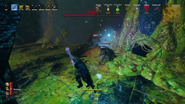 Valheim - The Queen Solo Melee (no sound) смотреть онлайн