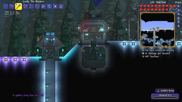 Terraria 1.3 PC || The Christmas Playthrough/ADVENTure! || Skeletron & Modular Houses! [#6] смотреть онлайн