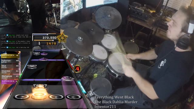 The Black Dahlia Murder - Everything went Black Pro Drums 100% FC смотреть онлайн