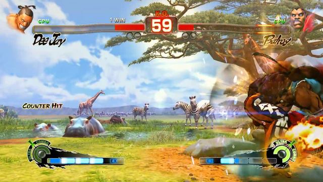 Dee Jay vs Balrog (Hardest) Street Fighter 4. смотреть онлайн