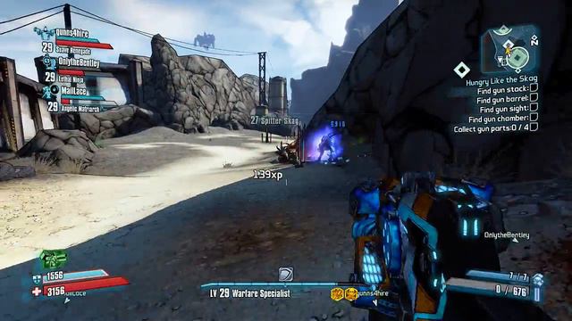 Borderlands2 Pt.63 Brotherhood 4 player co-op смотреть онлайн