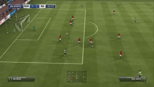 FIFA 13: Amazing Ben Arfa Goal. Riise + Ben Arfa are here смотреть онлайн