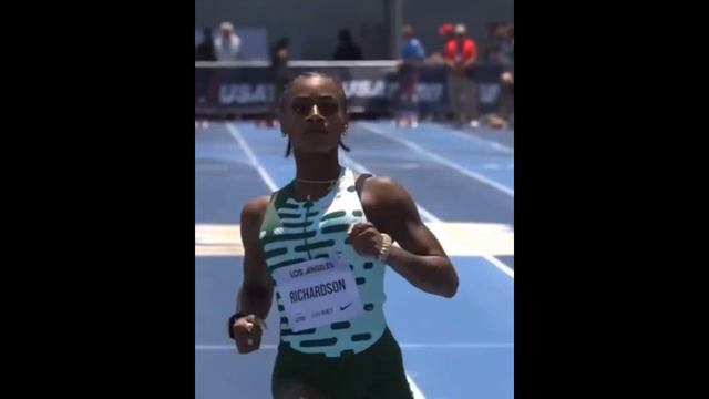 Sha’Carri Richardson And Shericka Jackson Going Viral After This Moment ‼️ смотреть онлайн