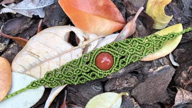 Macrame by Afeng： Macrame Bracelet ｜ Retro Style Bracelet｜编绳｜DIY｜ Follow me step by step смотреть онлайн