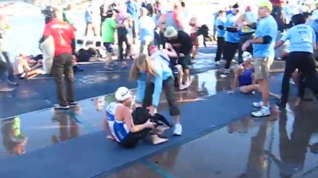 Jennifer Huston Swim Out Ironman AZ 2009 смотреть онлайн