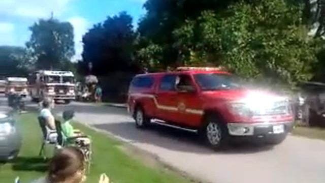 2013 st thomas fire muster fire truck parade смотреть онлайн