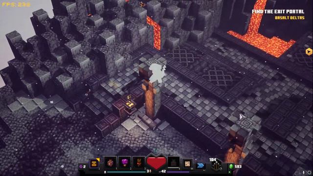 Minecraft Dungeons (Flames of the Nether DLC, Part 2) смотреть онлайн